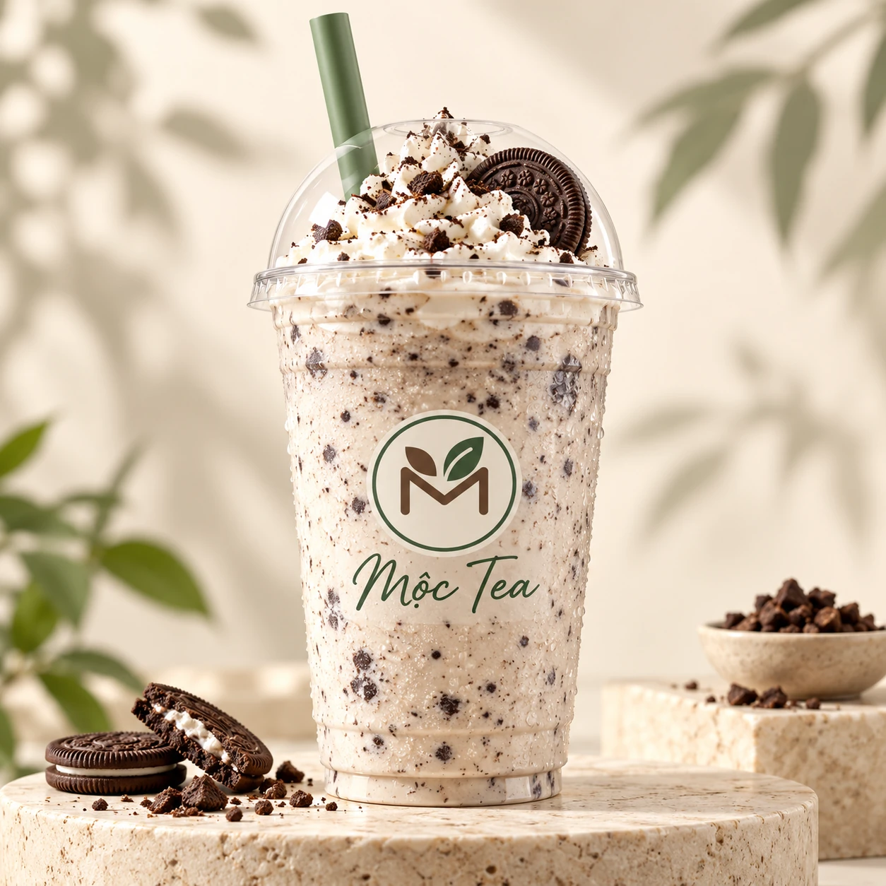 Ảnh minh họa AI: Cookies đá xay