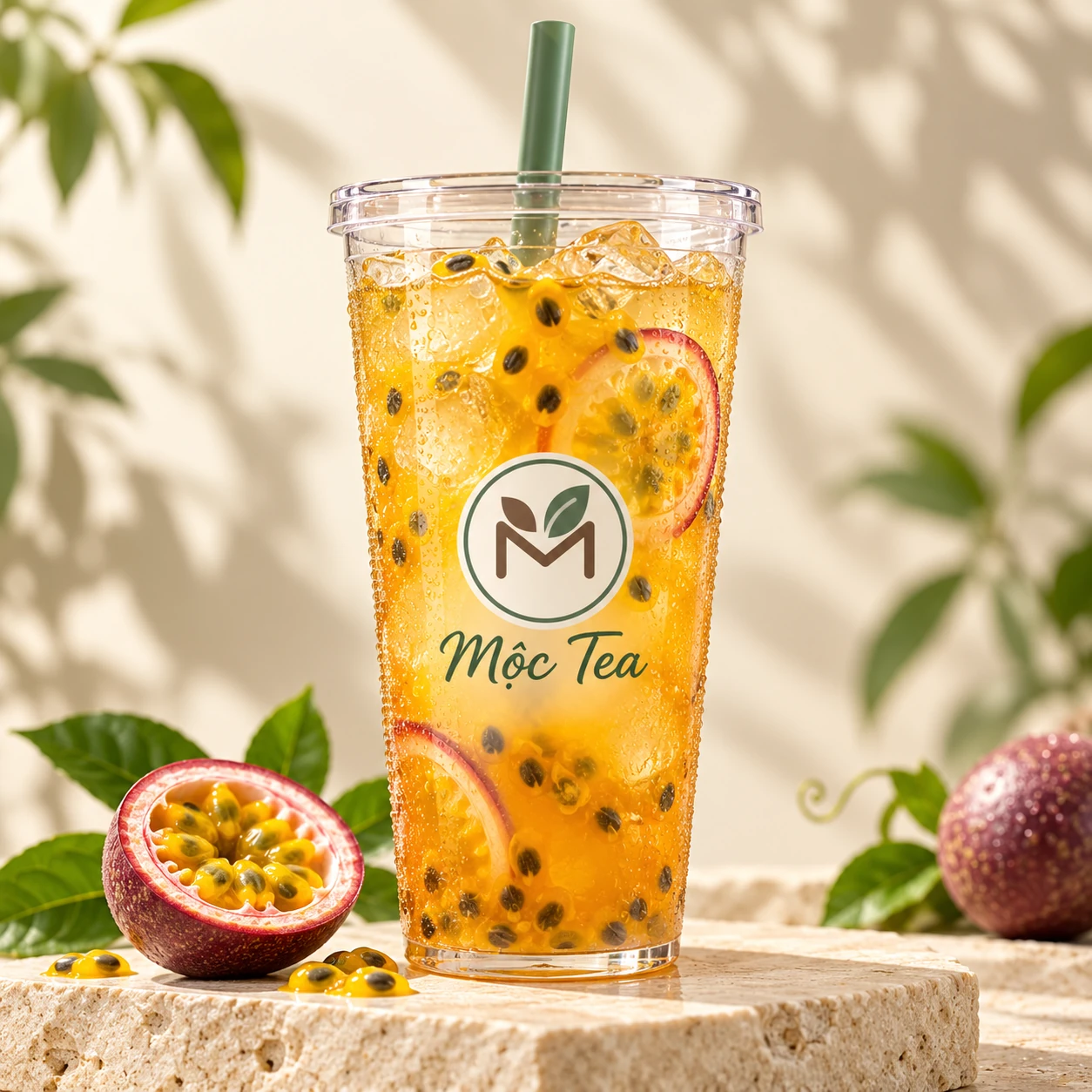 Ảnh minh họa AI: Trà chanh dây