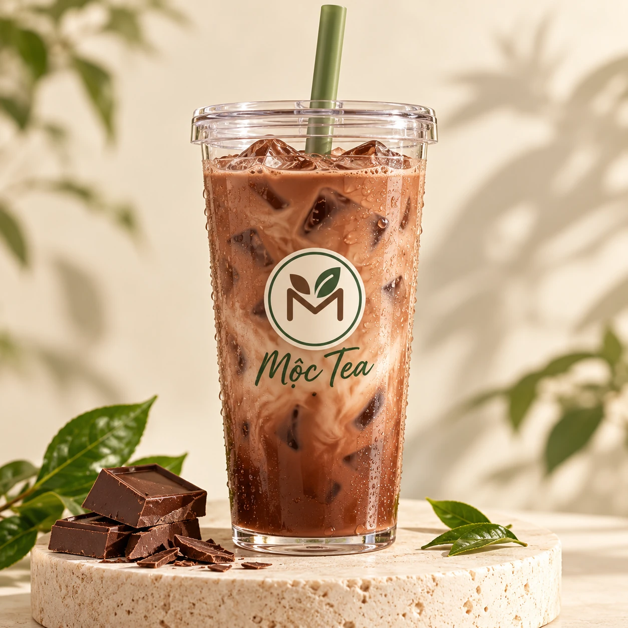 Ảnh minh họa AI: Trà sữa socola