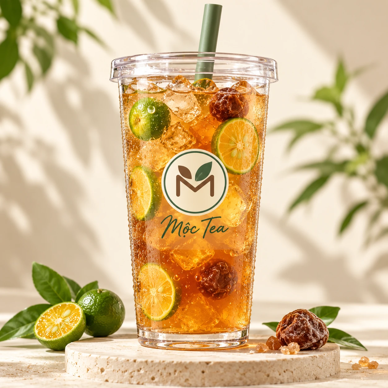Ảnh minh họa AI: Trà tắc xí muội