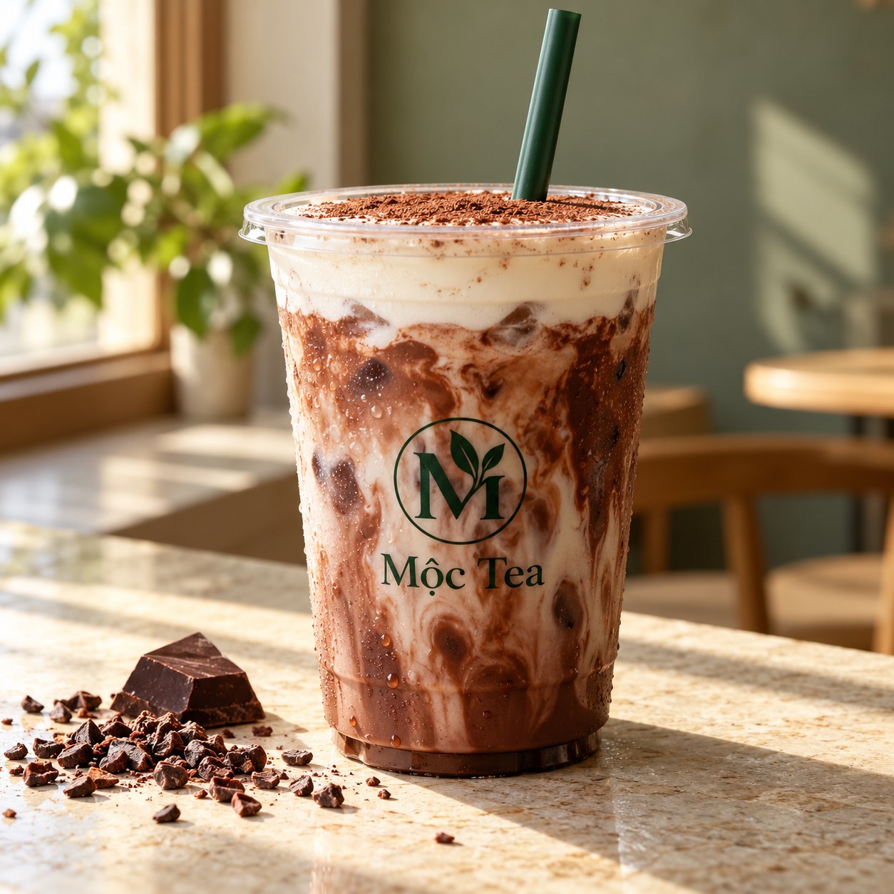 Ảnh minh họa AI: Cacao kem sữa