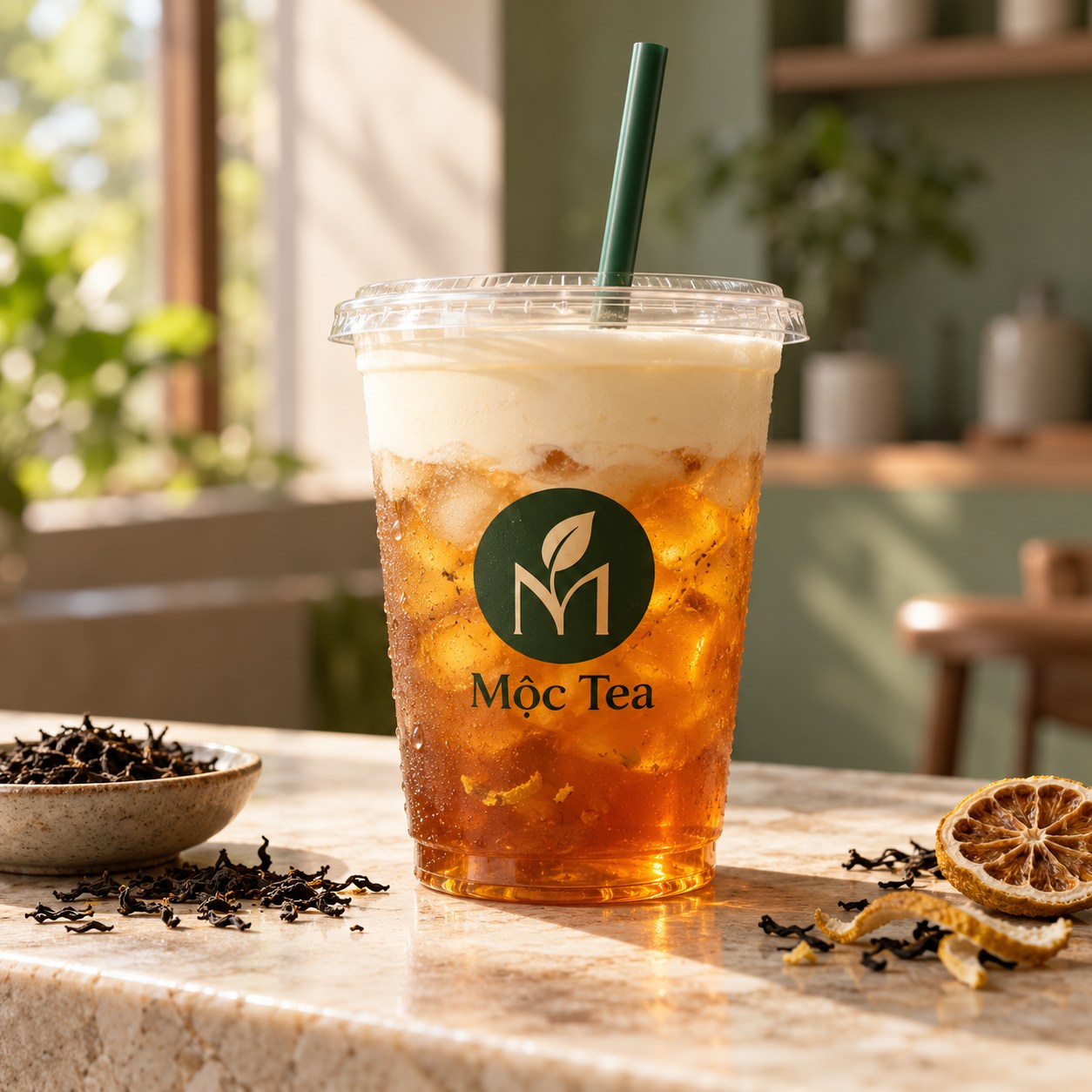 Ảnh minh họa AI: Earl Grey kem mặn